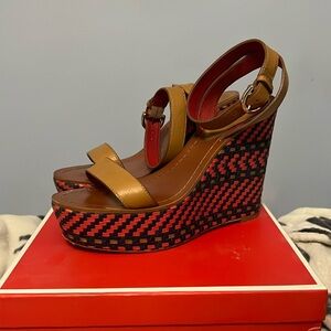 Coach Gemma leather espadrilles